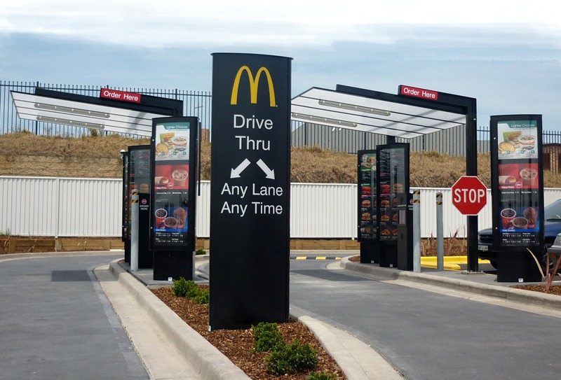 A Vision for the Future McDonald's Digital Menu Board