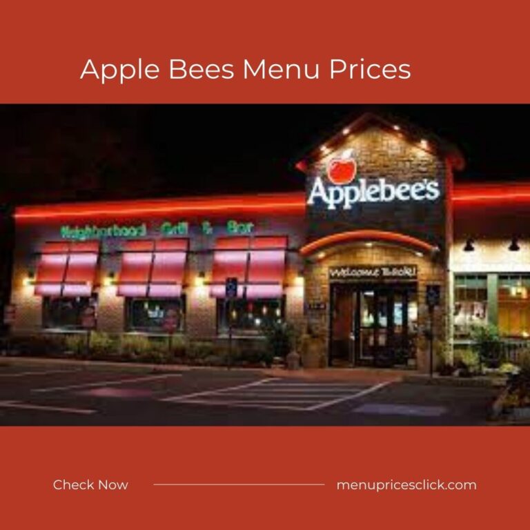Apple Bees Menu Prices – Neighborhood Grill + Bar Updated 2024