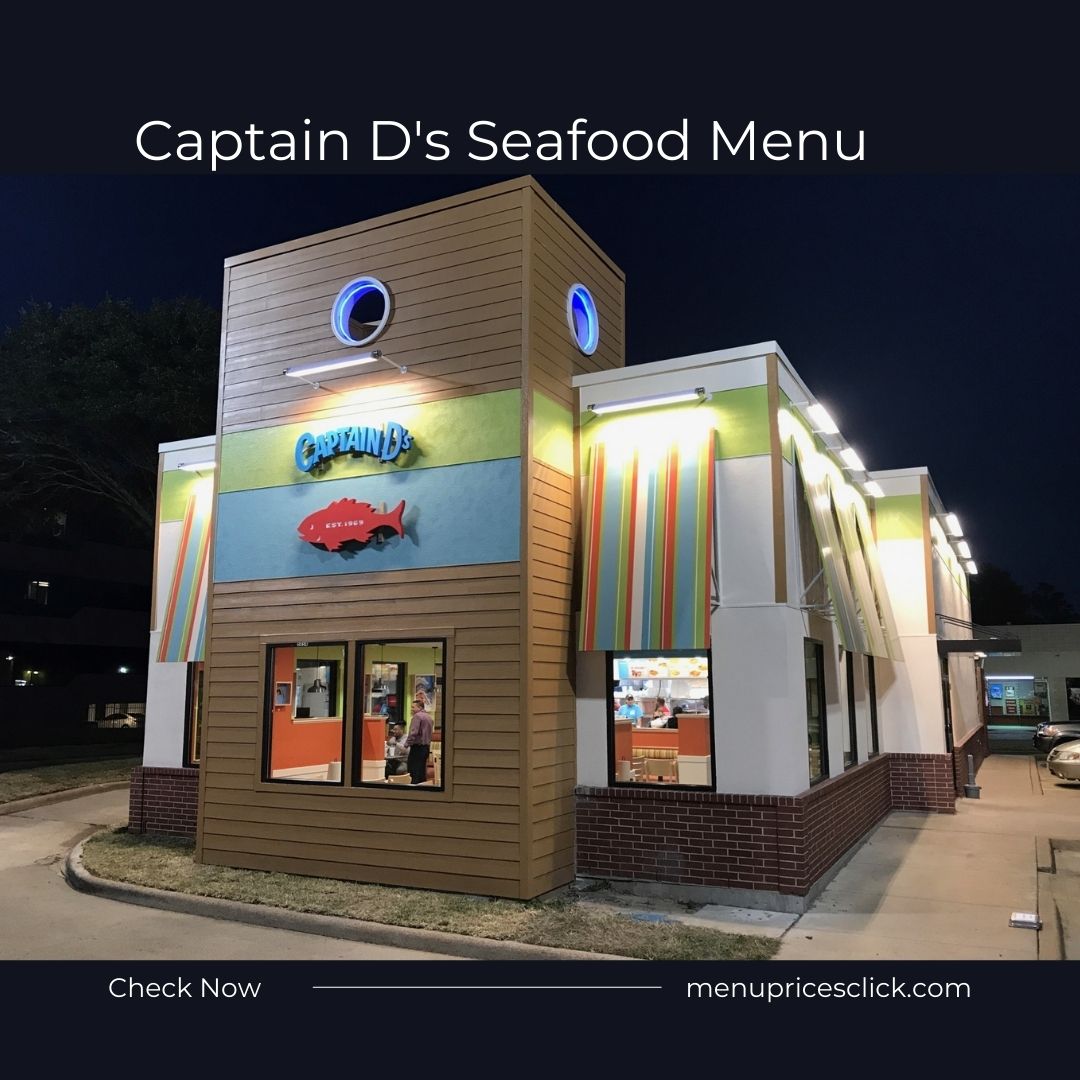 Captain D's Seafood Menu