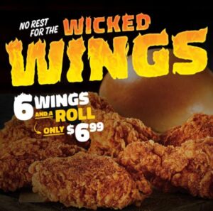 Golden Chick Wicked Wings