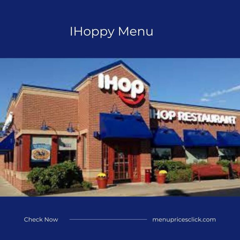 IHoppy Menu – Breakfast 24/7, Pancake, Sandwiches 2024