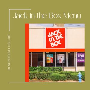 Jack in the Box Menu