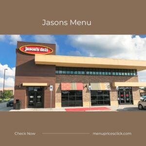 Jason’s Menu – Soups, Salads, Pastas, Gluten-Sensitive 2024