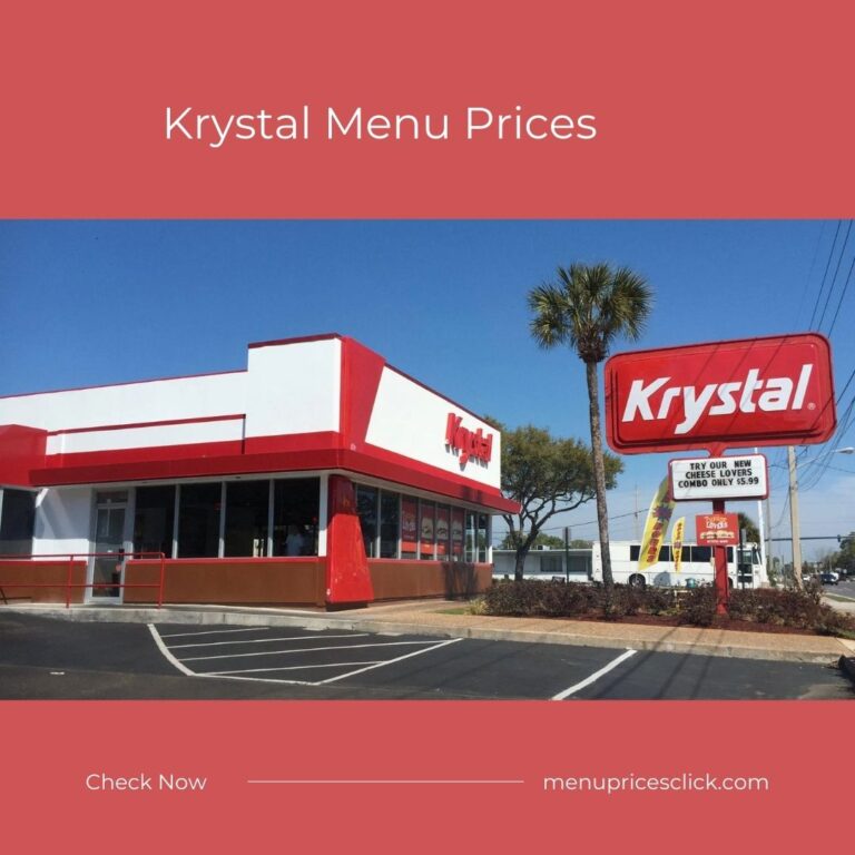 Krystal Menu Prices – Breakfast, Chicken Meals, Burgers,2024