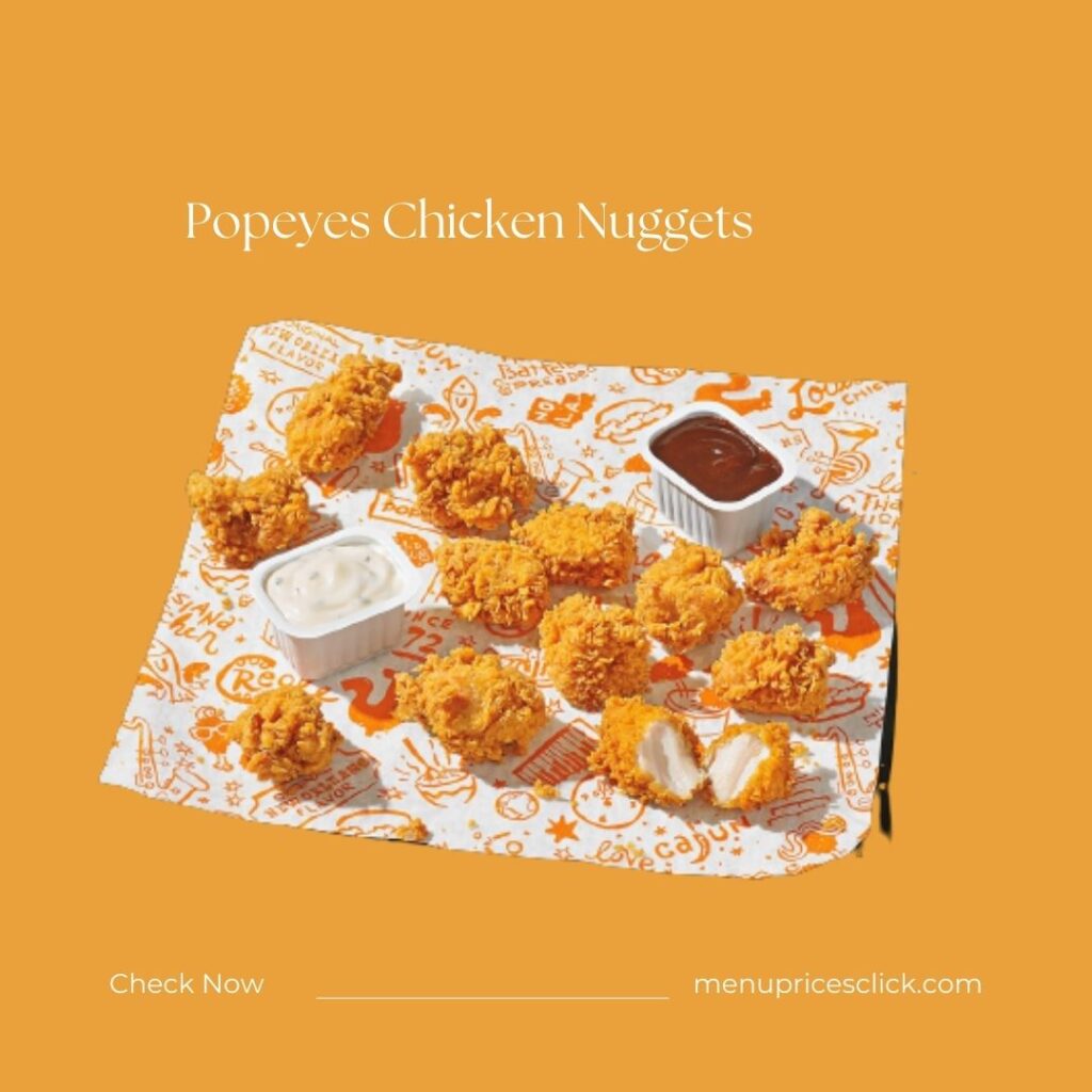 popeyes chicken nuggets