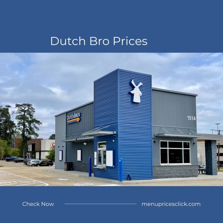 Dutch Bro Prices – Coffee Drinks, Blue Rebel Energy Drinks