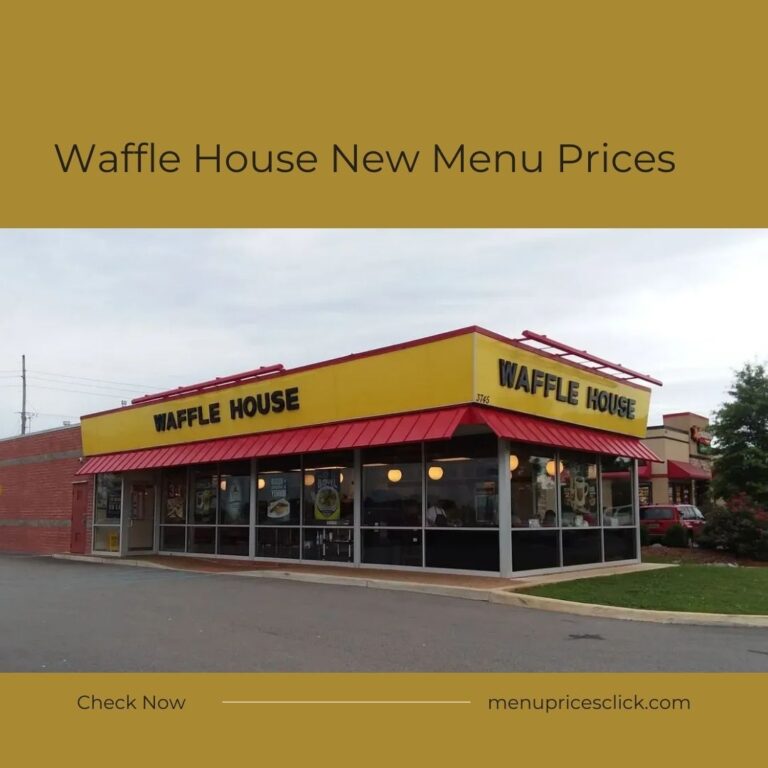 Waffle House New Menu Prices – Waffles, Breakfast, Burgers