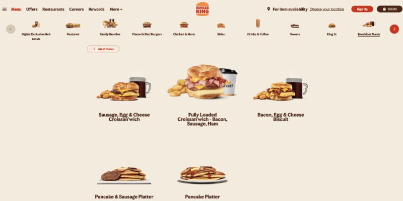 What Time Does Burger King Stop Serving Breakfast