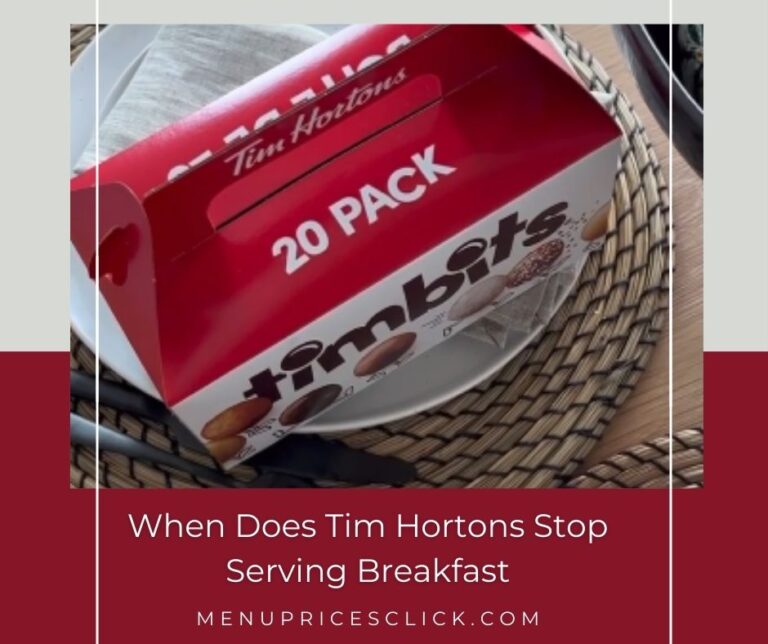 When Does Tim Hortons Stop Serving Breakfast?-Last Call10 PM