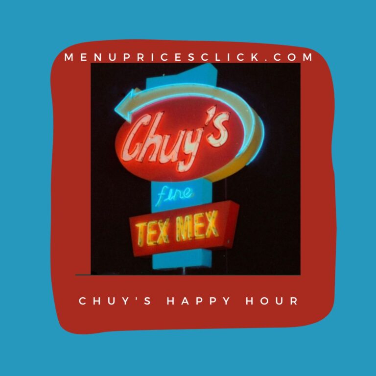 Chuy’s Happy Hour – Tasty Times Ahead