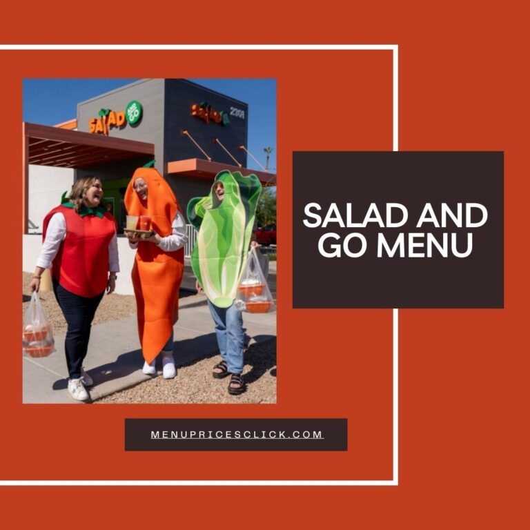 Fresh Eats On-the-Go 2024 Salad and Go Menu