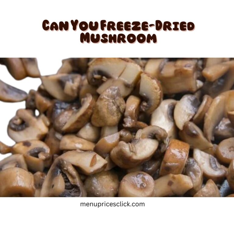 Can You Freeze-Dried Mushrooms? A Comprehensive Guide