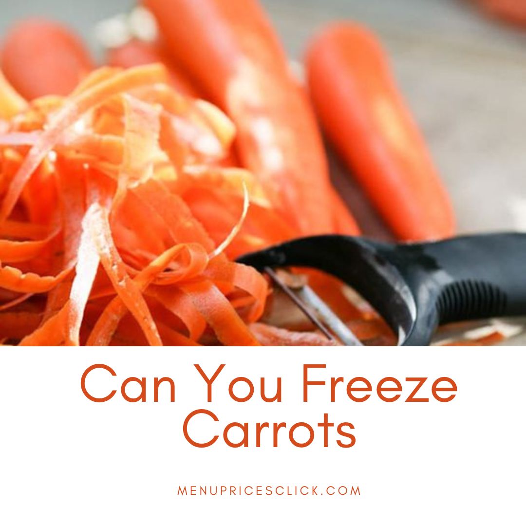 Can You Freeze Carrots