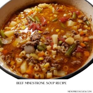 Beef Minestrone Soup Recipe