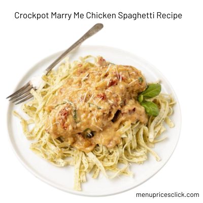 Crockpot Marry Me Chicken Spaghetti Recipe