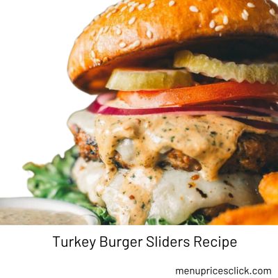 Turkey Burger Sliders Recipe