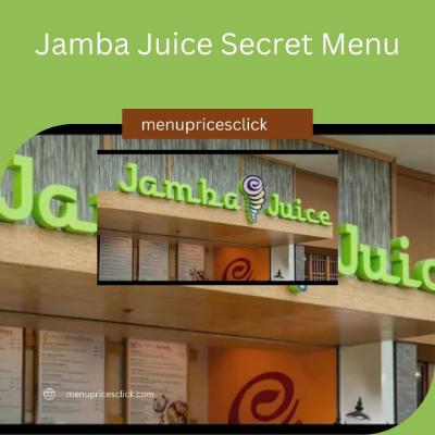 Jamba Juice Secret Menu