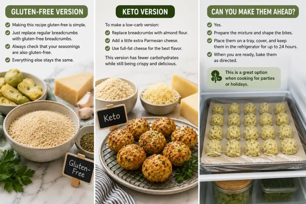 Artichoke Parmesan Bites (Easy Crispy Party Appetizer) 5 Gluten-Free Version