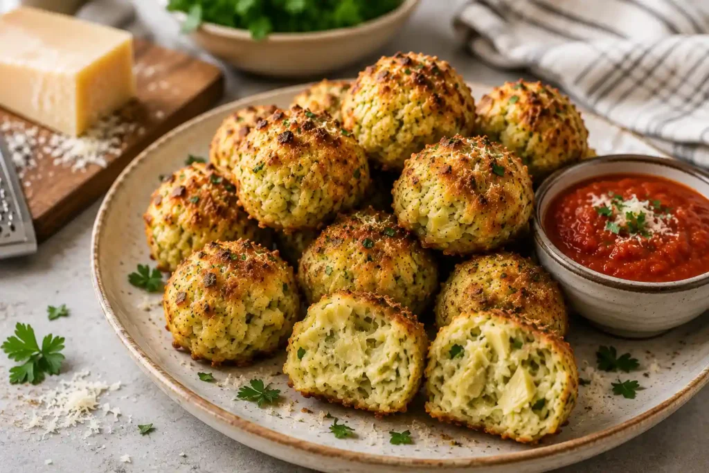 Artichoke Parmesan Bites (Easy Crispy Party Appetizer) 4 How to Make Artichoke Parmesan Bites