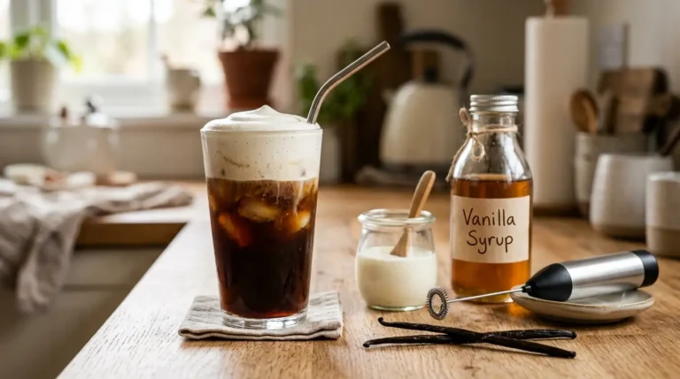 How Do You Make Vanilla Sweet Cream Cold Foam Coffee at Home? 1 Vanilla Sweet Cream Cold Foam Coffe