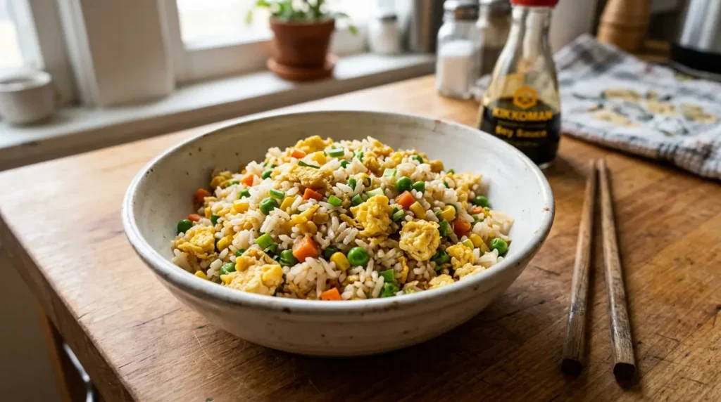 What Can I Cook Tonight for $5? 10 Cheap Dinner Ideas 2 Egg Fried Rice