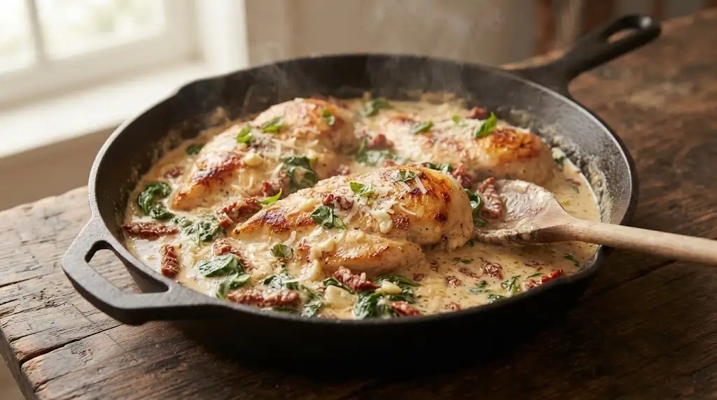 Creamy Tuscan Chicken (Easy 30-Minute Recipe) 1 creamy-tuscan-chicken